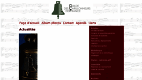 What Carillonneur.fr website looked like in 2020 (4 years ago)