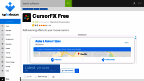 What Cursorfx-free.en.uptodown.com website looked like in 2020 (4 years ago)