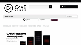What Cavevinum.com website looked like in 2020 (4 years ago)