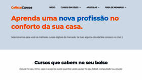 What Celista.com.br website looked like in 2020 (4 years ago)