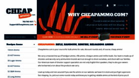 What Cheapammo.com website looked like in 2020 (4 years ago)