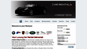What Carrentalsplus.com website looked like in 2020 (4 years ago)
