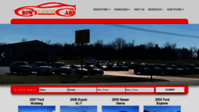 What Crowsusedcars.com website looked like in 2020 (4 years ago)