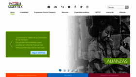 What Compartirpalabramaestra.org website looked like in 2020 (4 years ago)