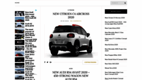 What Carsnew2018.com website looked like in 2020 (4 years ago)