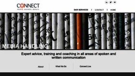 What Connectcommunication.com website looked like in 2020 (4 years ago)
