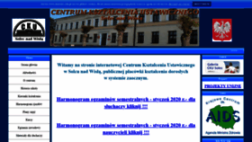 What Ckusolec.edu.pl website looked like in 2020 (4 years ago)