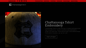 What Chattanoogatshirt.com website looked like in 2020 (4 years ago)