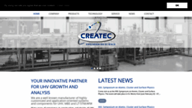 What Createc.de website looked like in 2020 (4 years ago)