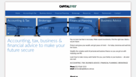 What Capitaleyes.com.au website looked like in 2020 (4 years ago)