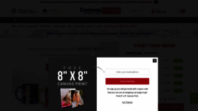 What Canvaschamp.co.uk website looked like in 2020 (5 years ago)