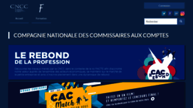 What Cncc.fr website looked like in 2020 (4 years ago)