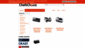 What Chefschoice.hu website looked like in 2020 (4 years ago)