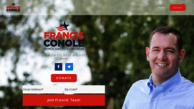 What Conoleforcongress.com website looked like in 2020 (4 years ago)
