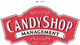 What Candyshopmanagement.com website looked like in 2020 (4 years ago)