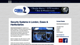 What Cobra-ss.co.uk website looked like in 2020 (4 years ago)