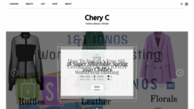 What Cheryc.com website looked like in 2020 (4 years ago)