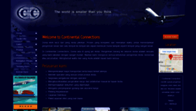 What Continentalconnections.net website looked like in 2020 (4 years ago)