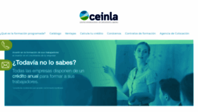 What Ceinla.com website looked like in 2020 (4 years ago)