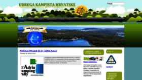 What Camping-croatia.com website looked like in 2020 (4 years ago)