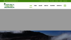 What Costaricadreamsdestination.com website looked like in 2020 (4 years ago)