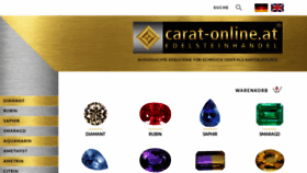 What Carat-online.at website looked like in 2020 (4 years ago)