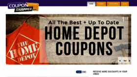 What Couponsnapper.com website looked like in 2020 (4 years ago)