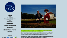 What Compagnie-nik.de website looked like in 2020 (4 years ago)