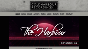 What Coldharbourrecordings.com website looked like in 2020 (4 years ago)