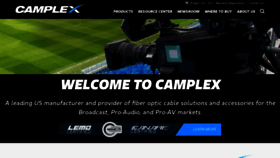 What Camplex.com website looked like in 2020 (4 years ago)