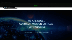 What Comtech-cct.com website looked like in 2020 (4 years ago)