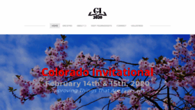 What Citournament.org website looked like in 2020 (4 years ago)