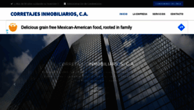 What Corretajesinmobiliarios.com website looked like in 2020 (4 years ago)