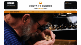 What Contant-inkoop-goud.nl website looked like in 2020 (4 years ago)