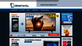 What Cleverhandy.de website looked like in 2020 (4 years ago)
