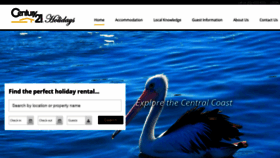 What Century21holidays.com.au website looked like in 2020 (4 years ago)