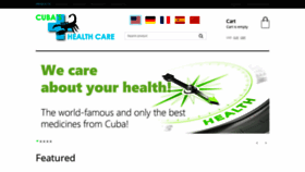 What Cubamedicos.com website looked like in 2020 (4 years ago)