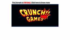 What Crunchgames.com website looked like in 2020 (4 years ago)