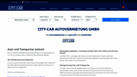 What City-car24.com website looked like in 2020 (4 years ago)