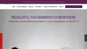 What Centrobenesserelecce.com website looked like in 2020 (4 years ago)