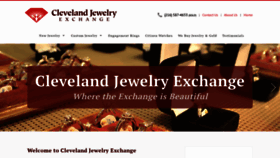 What Clevelandjewelrygold.com website looked like in 2020 (4 years ago)
