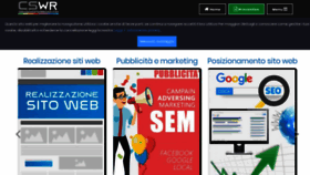 What Creazionesitiwebroma.com website looked like in 2020 (4 years ago)
