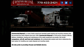 What Commercialdisposal.com website looked like in 2020 (4 years ago)