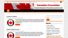 What Canadian-consulate.com website looked like in 2020 (4 years ago)