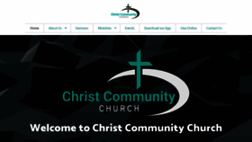 What Christcc.com website looked like in 2020 (4 years ago)