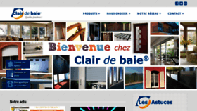 What Clairdebaie.fr website looked like in 2020 (4 years ago)
