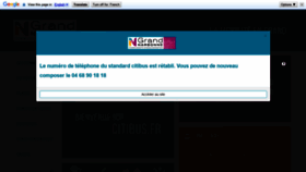 What Citibus.fr website looked like in 2020 (4 years ago)
