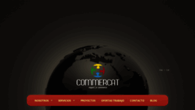 What Commercat.com website looked like in 2020 (4 years ago)