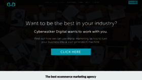 What Cyberwalker.com website looked like in 2020 (4 years ago)