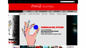 What Cocacolaespana.es website looked like in 2020 (4 years ago)